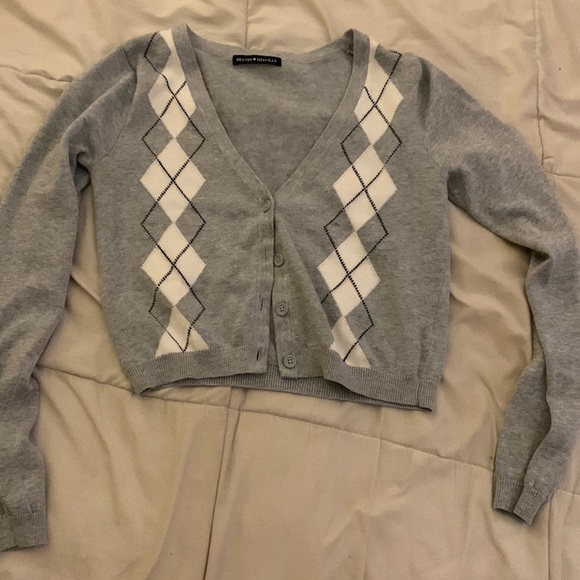 Brandy Melville Sweaters - grey brandy melville cardigan